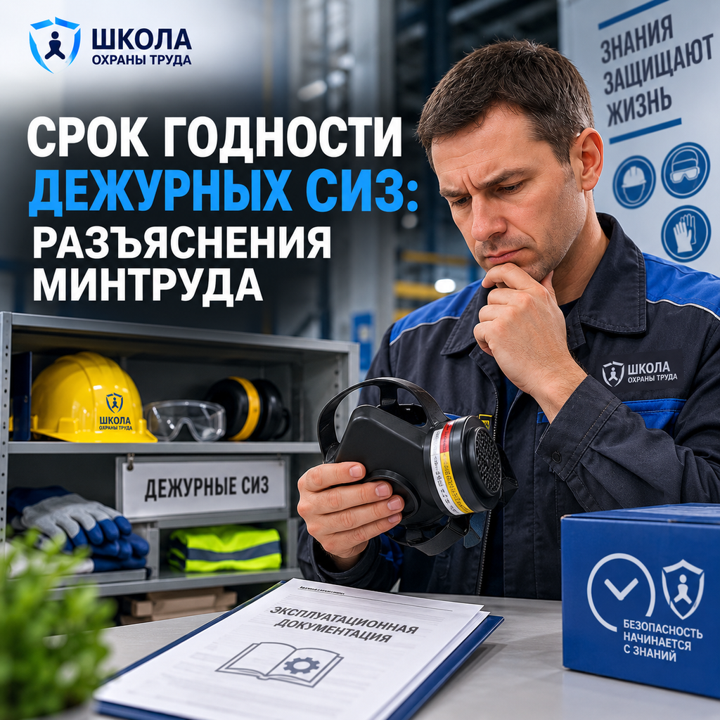 Срок годности дежурных СИЗ: разъяснения Минтруда